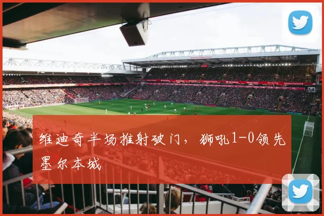 维迪奇半场推射破门，狮吼1-0领先墨尔本城
